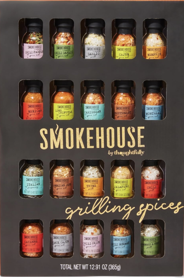 Smokehouse by thoughtfully, set of grilling spices